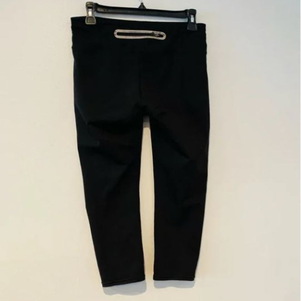 Athleta Black Sonar Capri Cropped Leggings Size XS - Picture 3 of 6